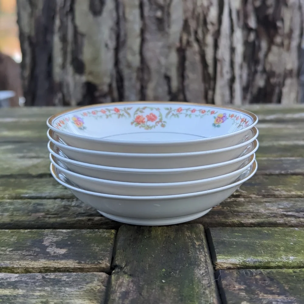 Rare! Set of 5 Haviland France Limoges Small Porcelain Finger Dishes